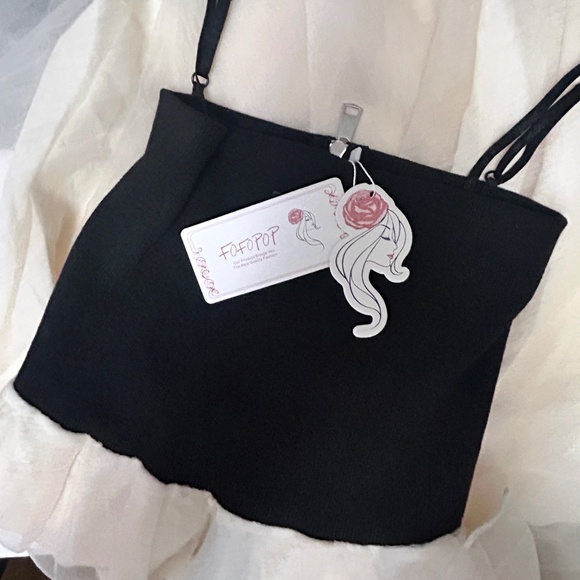 Fofopop Yuefa Fit & Flare Cocktail Dress Organza Party Special Occasion Ruffles - Picture 11 of 14